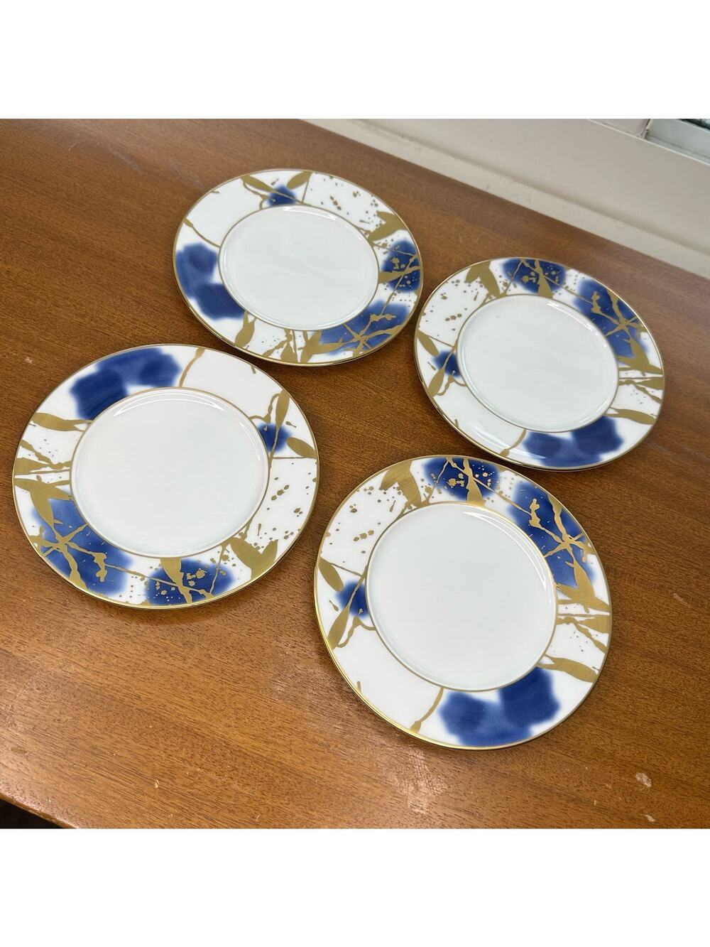 Bread & Butter Plates in Jubilant Days Gold by Noritake Contemporary Set/4